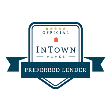 Badge showing that Rock Mortgage is a preferred lender for InTown Homes